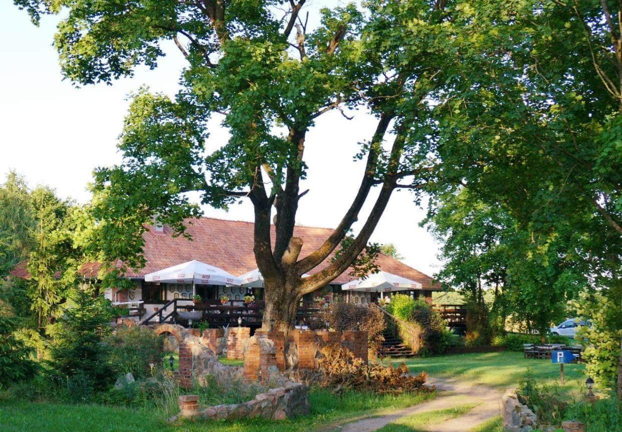 Ferienwohnung Straznica Komtura Mikołajki Exterior foto